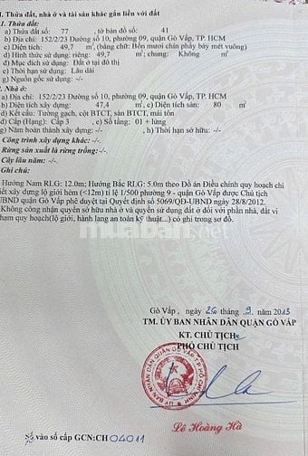 Bán nhà rẻ khu biệt thự Làng Hoa 152/2/23 Nguyễn Văn Khối P9 Gò Vấp 