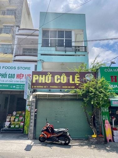 HH1% Mặt tiền 69 Đường số 1, Thống nhất, 5x22 đúc 3 tầng, G.Vấp