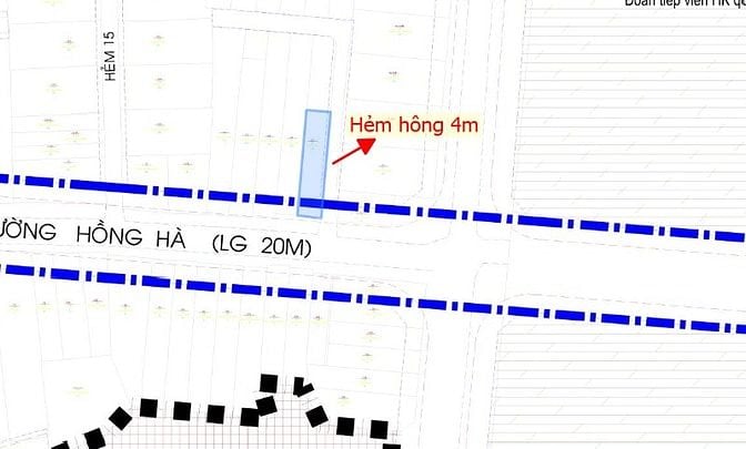 XUỐNG GIÁ 5 TỶ BÁN GẤP NHÀ 2 MẶT TIỀN 27 HỒNG HÀ,P2,TÂN BÌNH 