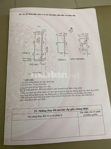 XUỐNG GIÁ 5 TỶ BÁN GẤP NHÀ 2 MẶT TIỀN 27 HỒNG HÀ,P2,TÂN BÌNH 