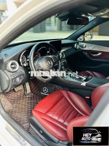 MERCEDES C300 AMG TRẮNG NGỌC NT ĐỎ MẬN TUYỆT VỜI 🔥