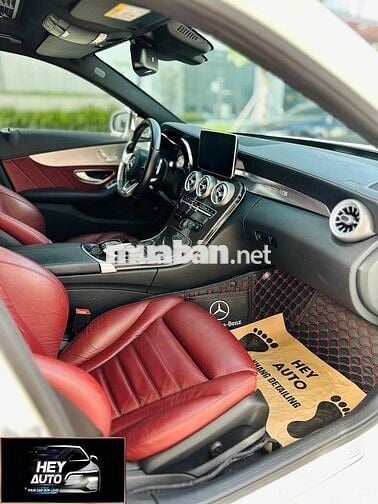 MERCEDES C300 AMG TRẮNG NGỌC NT ĐỎ MẬN TUYỆT VỜI 🔥