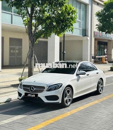 MERCEDES C300 AMG TRẮNG NGỌC NT ĐỎ MẬN TUYỆT VỜI 🔥