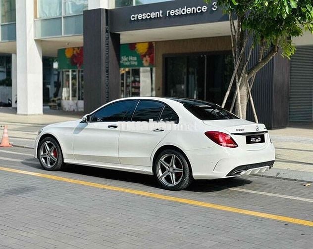 MERCEDES C300 AMG TRẮNG NGỌC NT ĐỎ MẬN TUYỆT VỜI 🔥