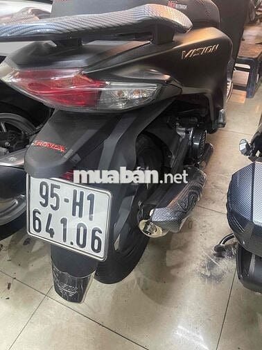 honda vision 2022 khoá smartkey màu đen nhám,đẹp