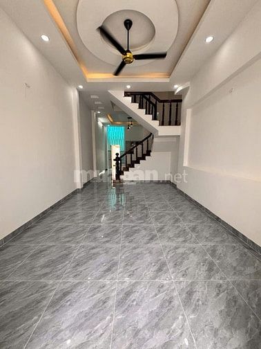 Quận 12 Chỉ 47Tr/m2- NHÀ 4 TẦNG- 4PN- CÁCH 300M HIÊP THÀNH CITY 