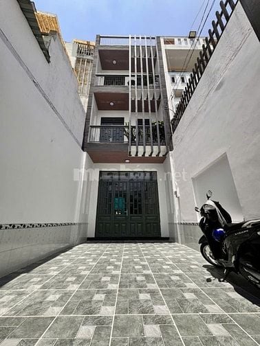 Quận 12 Chỉ 47Tr/m2- NHÀ 4 TẦNG- 4PN- CÁCH 300M HIÊP THÀNH CITY 