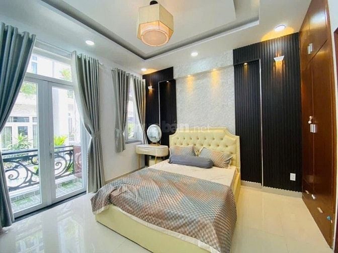 Nhà 3 lầu 4x12,5m Hẻm xe hơi cách Quang Trung 200m ,7Tỷ150