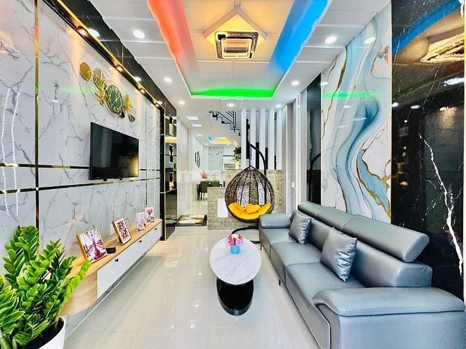 ⭐️Nhà tuyệt đẹp Cao cấp hẻm Nguyễn Tư Giản, P12, Q.Gò Vấp, vào ở ngay