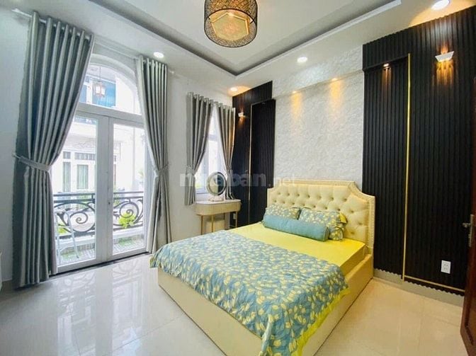 Nhà 3 lầu 4x12,5m Hẻm xe hơi cách Quang Trung 200m ,7Tỷ150