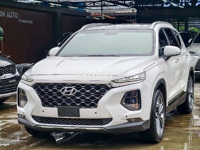 Hyundai Santafe 2020 Premium . Trắng