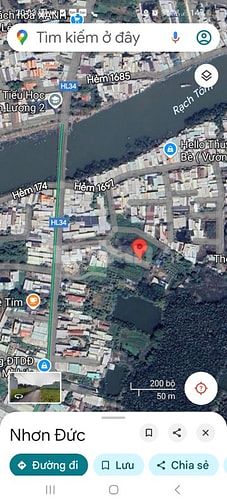 Bán  đất  sổ hồng riêng.  Xã nhơn Đức  huyện  nhà  bè 