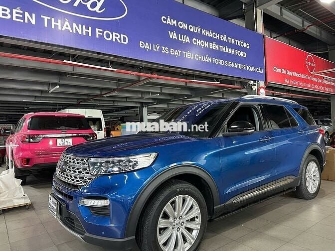 Ford Explorer Limited 2024, bảo hành 2026, vay 70%