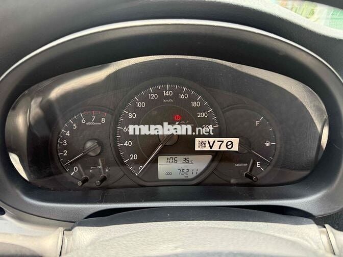 Toyota Vios 2020 1.5E MT - 75000 km