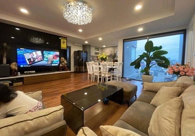 Bán CHCC Ba Hàng 282 Lĩnh Nam, 120m², 3 Ngủ, Lô Góc View Hồ, 5.15 Tỷ