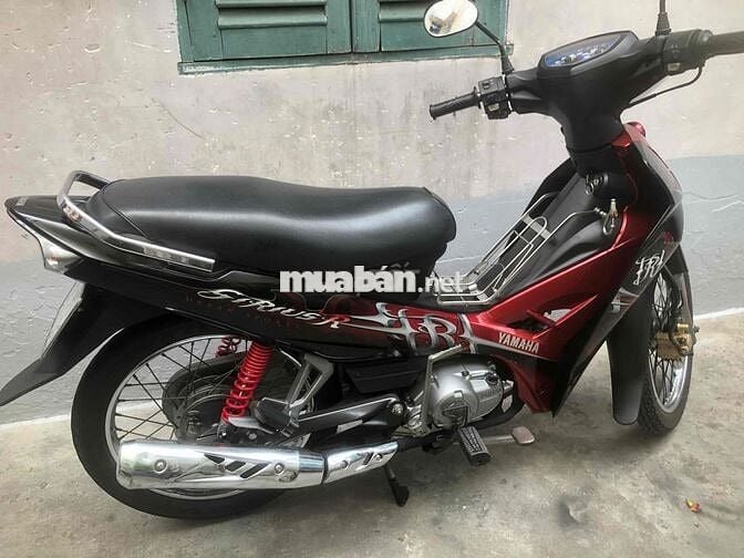 YAMAHA SIRIUC THẮNG DĨA MÀU ĐỎ ĐEN Đ/K 2010