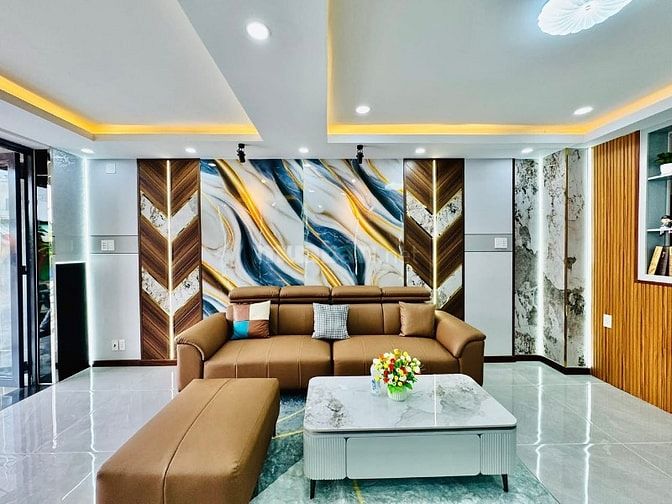 Nhà 3 lầu tuyệt đẹp Cao Cấp Mặt tiền kinh doanh Đường Số 4, P16, GV