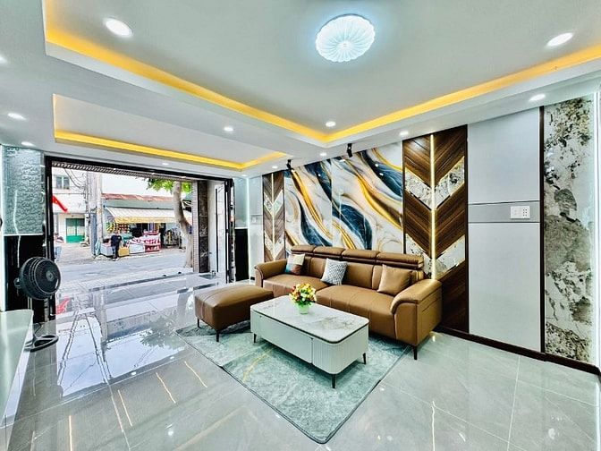 Nhà 3 lầu tuyệt đẹp Cao Cấp Mặt tiền kinh doanh Đường Số 4, P16, GV