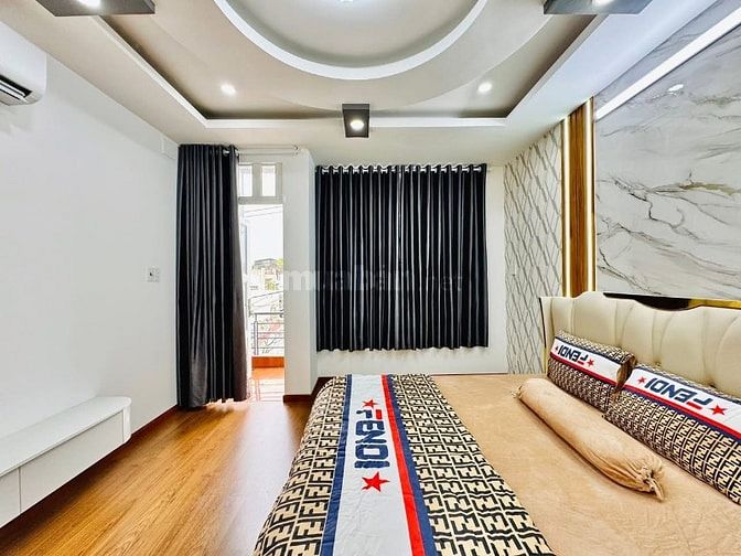 Nhà 3 lầu tuyệt đẹp Cao Cấp Mặt tiền kinh doanh Đường Số 4, P16, GV