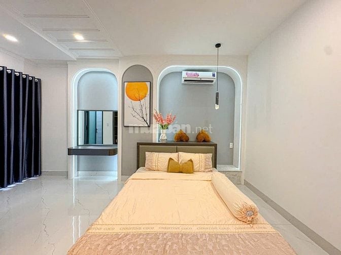 Bán nhà hẻm 2/24 Phạm Hữu Lầu, P. Phú Mỹ, TP.HCM, 4.2x19m, 2L, 4PN