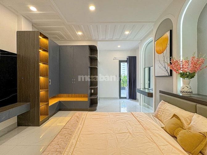 Bán nhà hẻm 2/24 Phạm Hữu Lầu, P. Phú Mỹ, TP.HCM, 4.2x19m, 2L, 4PN