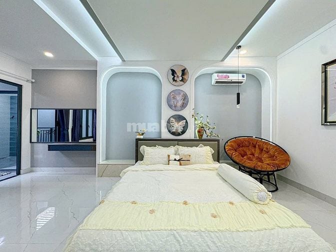Bán nhà hẻm 2/24 Phạm Hữu Lầu, P. Phú Mỹ, TP.HCM, 4.2x19m, 2L, 4PN