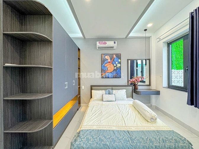 Bán nhà hẻm 2/24 Phạm Hữu Lầu, P. Phú Mỹ, TP.HCM, 4.2x19m, 2L, 4PN