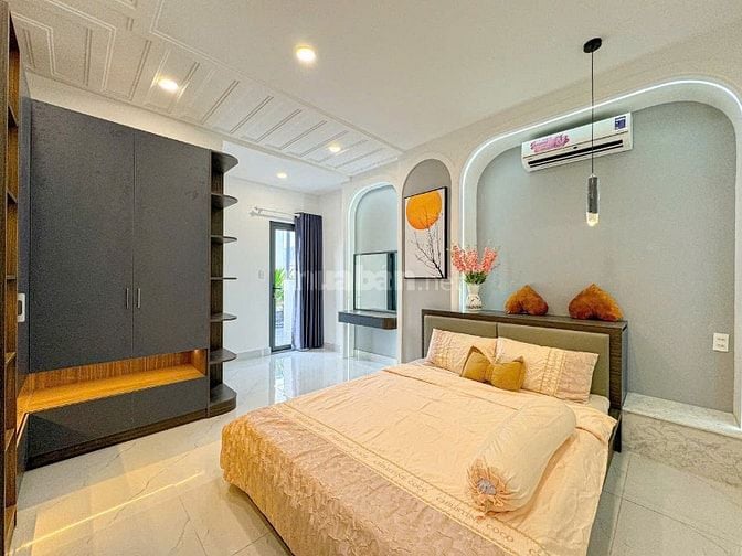 Bán nhà hẻm 2/24 Phạm Hữu Lầu, P. Phú Mỹ, TP.HCM, 4.2x19m, 2L, 4PN