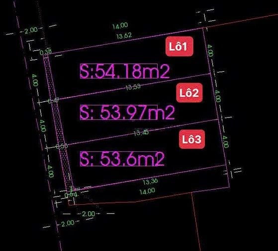 Bán 3 lô đất giá siêu rẻ 916 /21ABC Lạc Long Quân, sát ngã tư Bảy Hiền