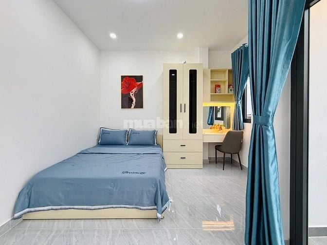 Nhà 3 Lầu đẹp Cao cấp góc 2 mặt hẻm xe hơi 1 trục 5m Phan Huy Ích