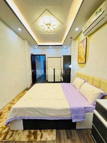 Hẻm xe hơi Phan X Long-Phan T Hồ,4Tầng,5PN,Vuông Vức,An Ninh, sạch sẽ 