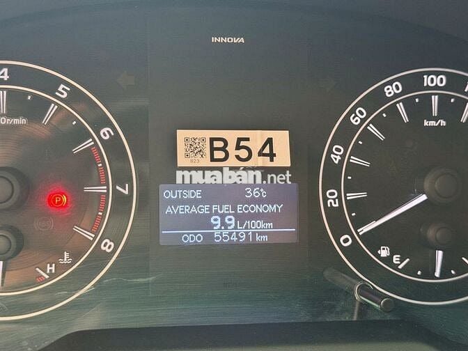 Toyota Innova 2018 2.0E - 55,490 km - Giá Còn Giảm