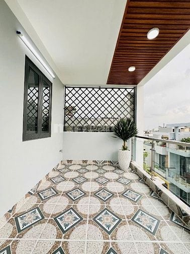 NHÀ MỚI XÂY mặt tiền đường nhựa 6m Rất đẹp. Xem là thích ngay