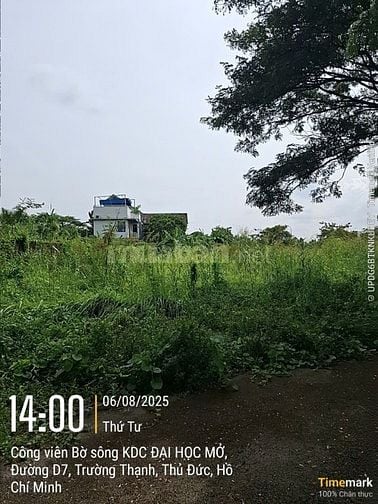 Bán đất đường D7 phường Trường Thạnh Quận 9 giá 12 tỷ
