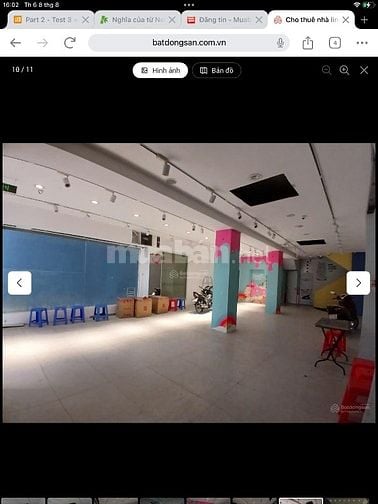 Cho thuê nhà 7 lầu Nguyễn Trãi Q5_7,5x17m_130m2 đất,750m2 sàn,220tr/th