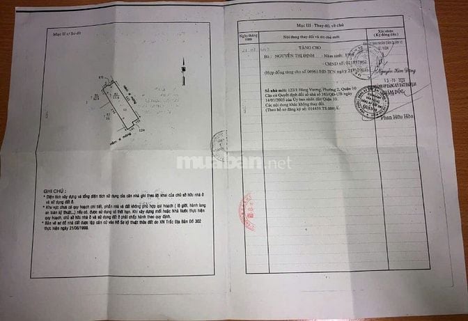 BÁN NHÀ 122/1 HÙNG VƯƠNG, PHƯỜNG 2, QUẬN 10, TPHCM - PVƯỜN LÀI, TPHCM 