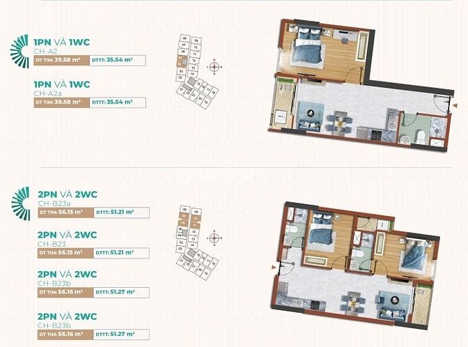 Căn hộ 50m2 giá 1,5tỷ bao gồm vat vị trí mặt tiền quốc lộ 1A