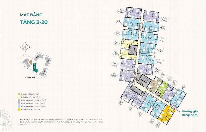 Căn hộ 50m2 giá 1,5tỷ bao gồm vat vị trí mặt tiền quốc lộ 1A