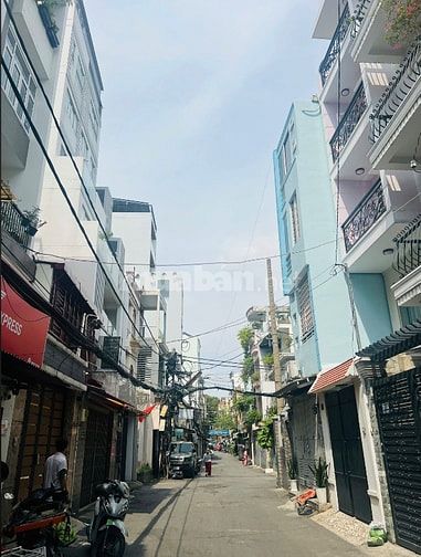 Hẻm xe hơi Kinh doanh Lê Văn Sỹ-Tr Quốc Thảo,Nở Hậu,Được xây 6Tầng