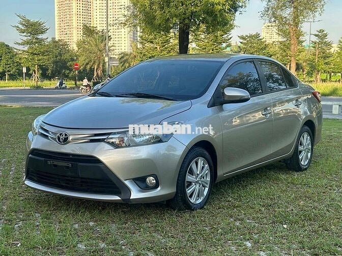 Toyota Vios 2017 1.5E MT - 120000 km bao zin chêch