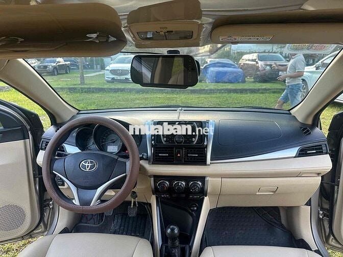 Toyota Vios 2017 1.5E MT - 120000 km bao zin chêch
