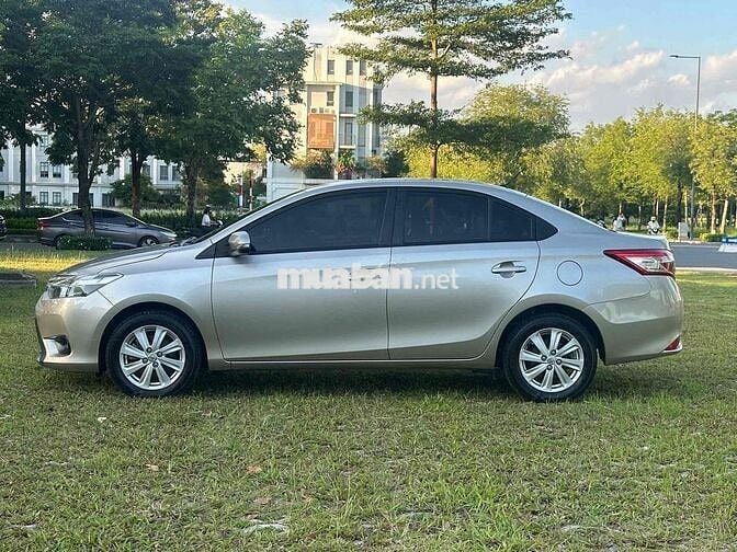 Toyota Vios 2017 1.5E MT - 120000 km bao zin chêch