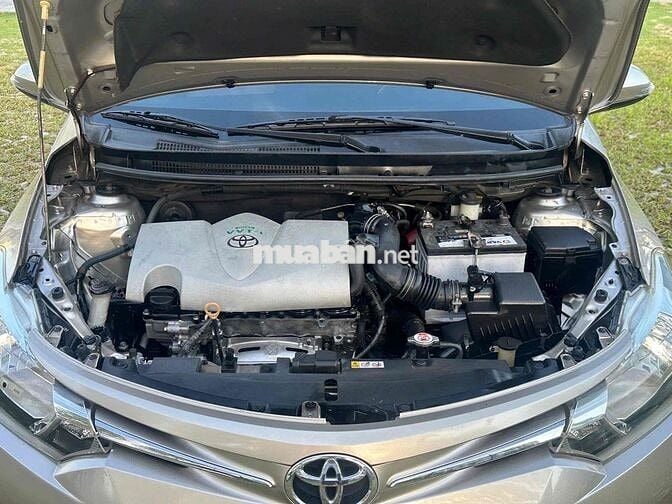 Toyota Vios 2017 1.5E MT - 120000 km bao zin chêch