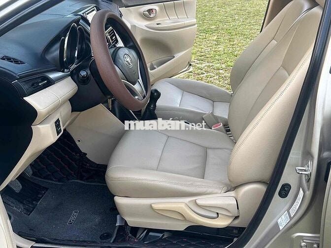 Toyota Vios 2017 1.5E MT - 120000 km bao zin chêch