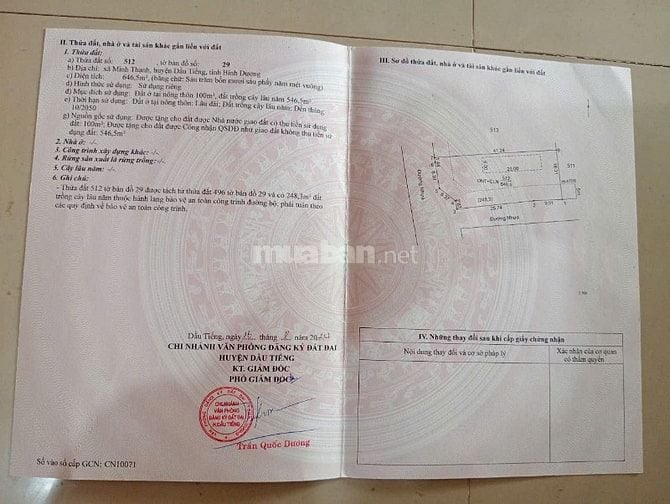  Lô góc 2 mặt tiền đường Lò Rèn DT 16x41 sau chợ Thái Bình Hồ Chí Minh