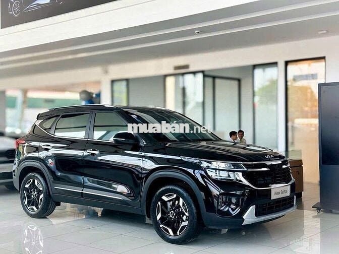 Kia Seltos 2024 1.5L Luxury màu ĐEN+GIẢM 80TR+CAM