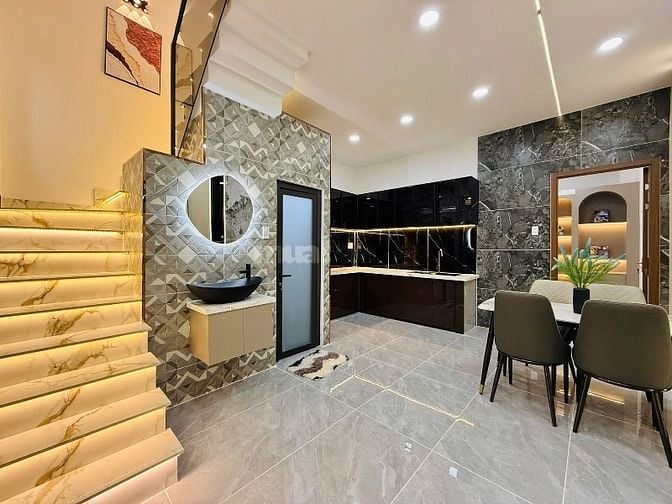 ⭐️Nhà tuyệt đẹp DT:4,8x12,7m Cao cấp Phạm Văn Chiêu, P8, Q.Gò Vấp.