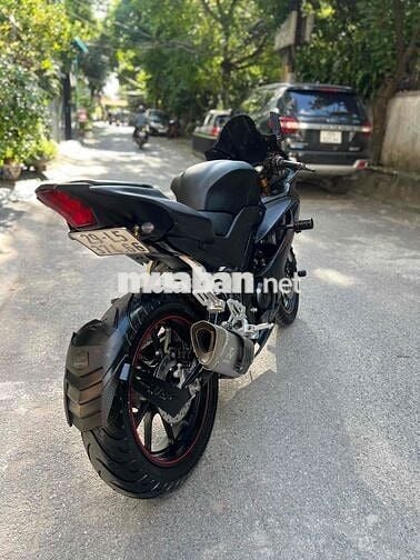 Xe Máy Anh Thao R15 V3 màu đen biển hà nội