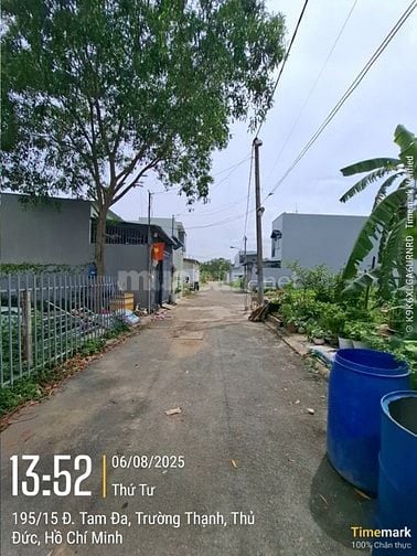 Bán đất hẻm xe tải đường Tam Đa quận 9 giá 4,1 tỷ
