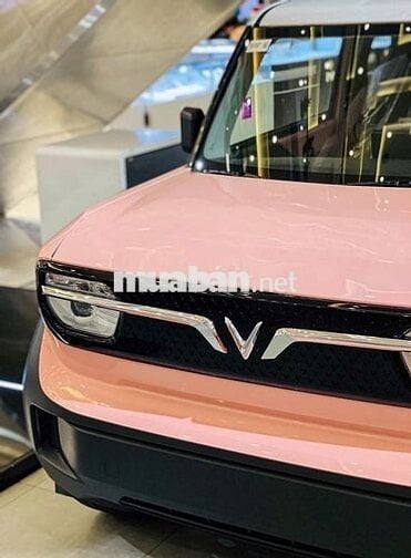 VinFast VF3 hồng phấn trả trước 8 triệu tậu xế